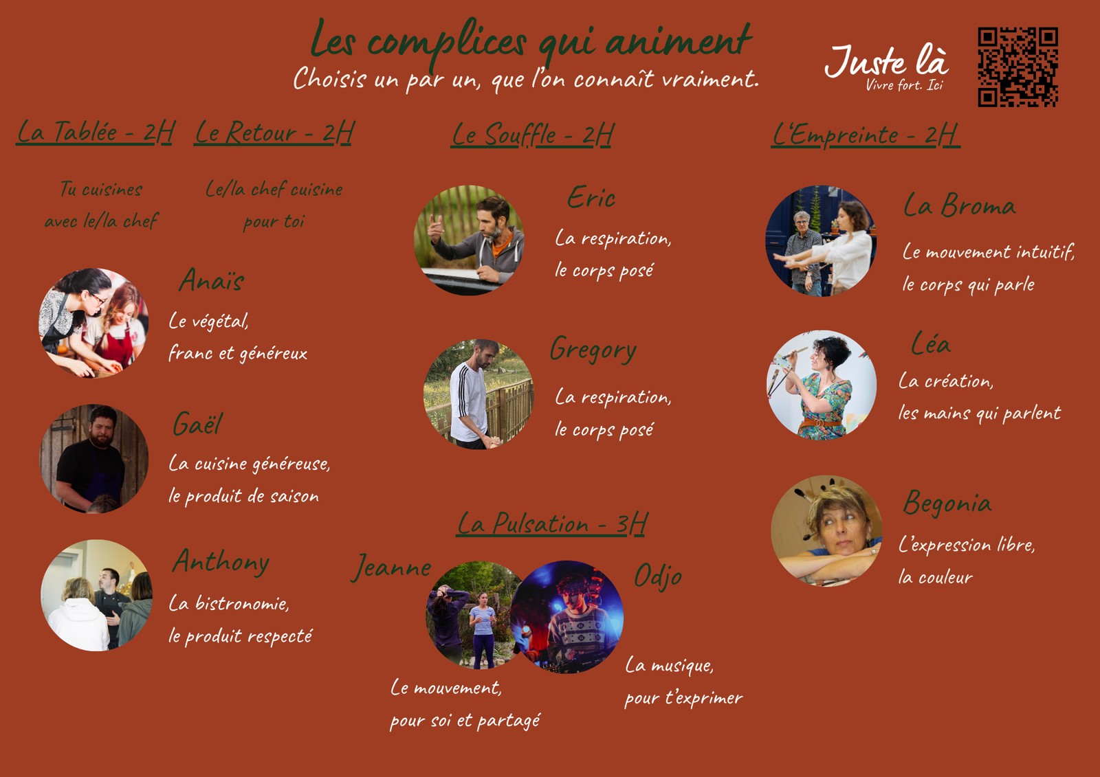 Les complices qui animent